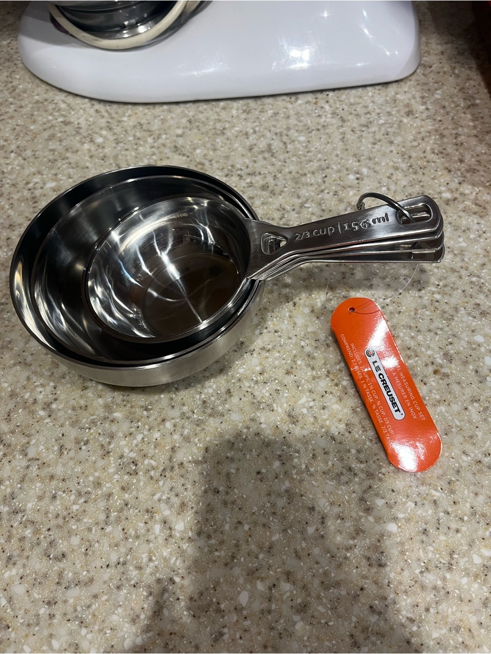 Le Creuset Stainless Steel Nesting Measuring Cups